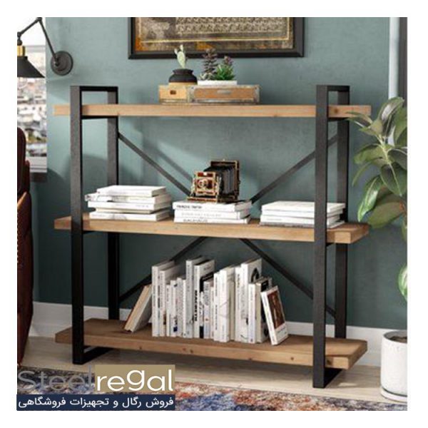جا کتابی استیل رگال
